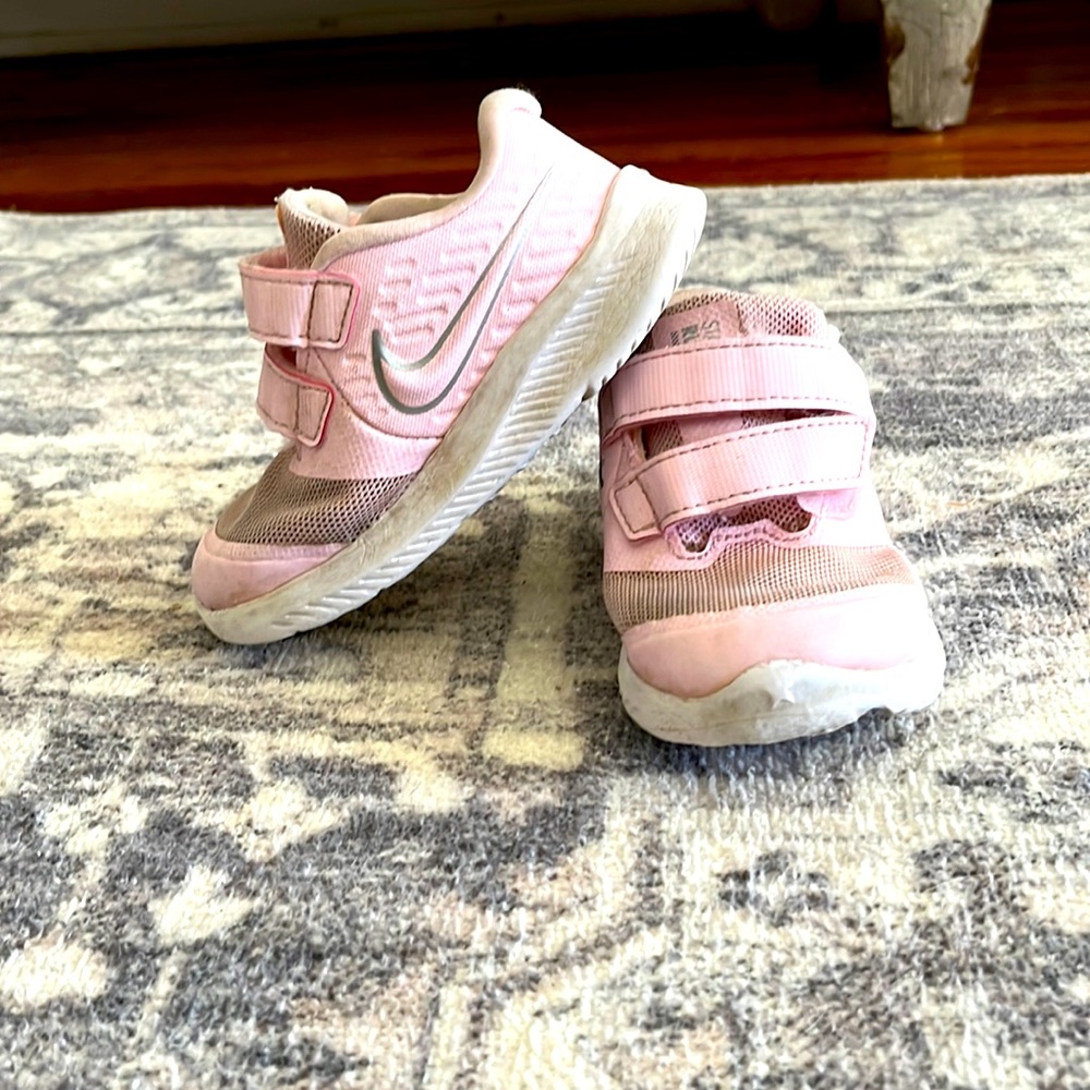 Used bike star runner toddler sneakers size 7C